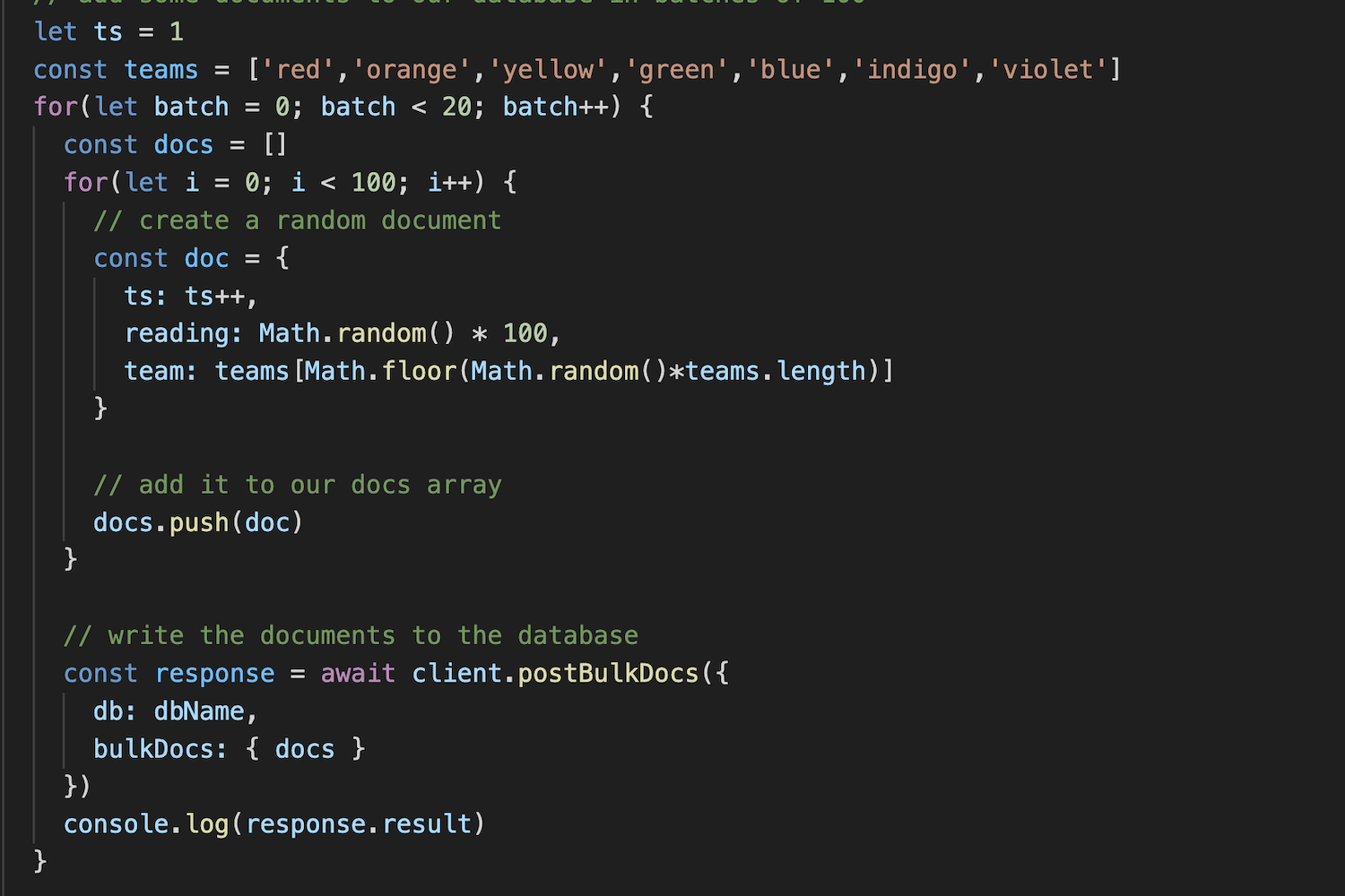 The Node SDK