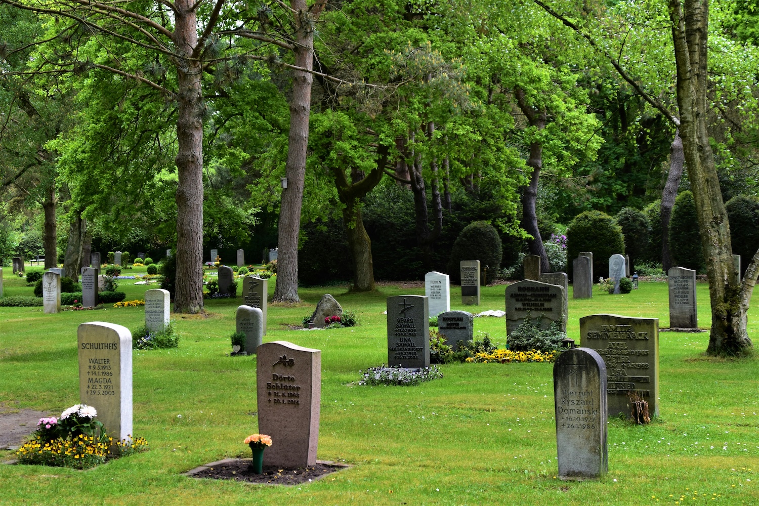 tombstones